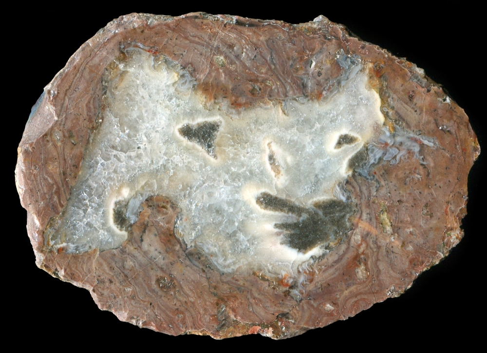 Gonabad Thunderegg with Pseudomorphs