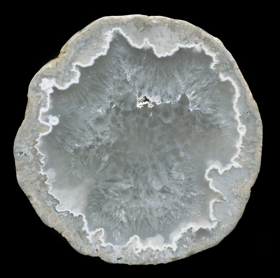 Keokuk Geode with White Band