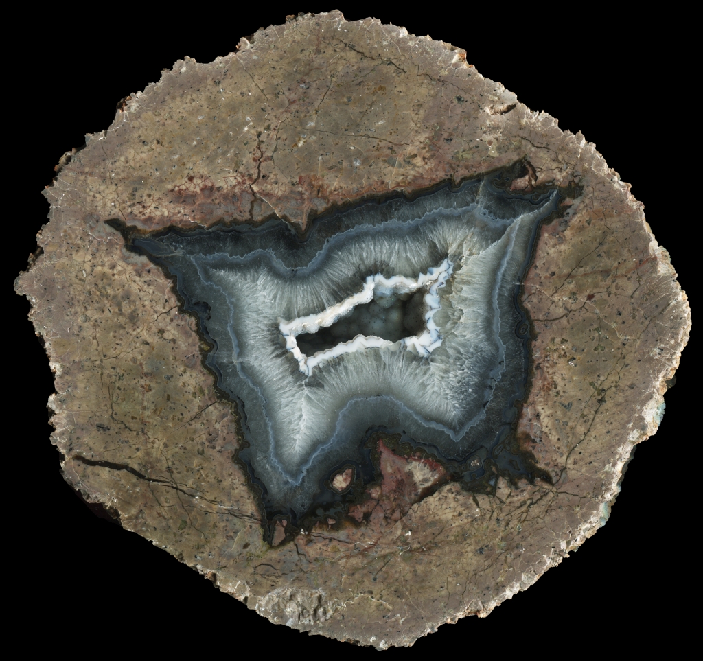 Large Susuz Thunderegg with Waterlines and Sagenite