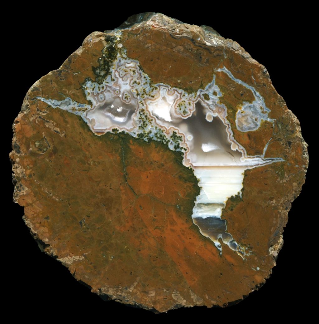 Richardson Bed #1 Thunderegg with Beautiful Complex Agate