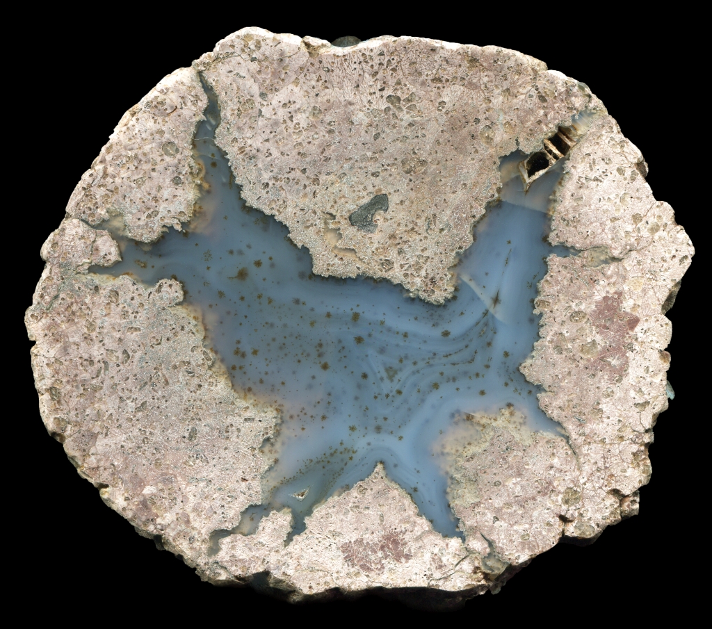 Large Succor Creek Thunderegg with Dendrite Galaxy
