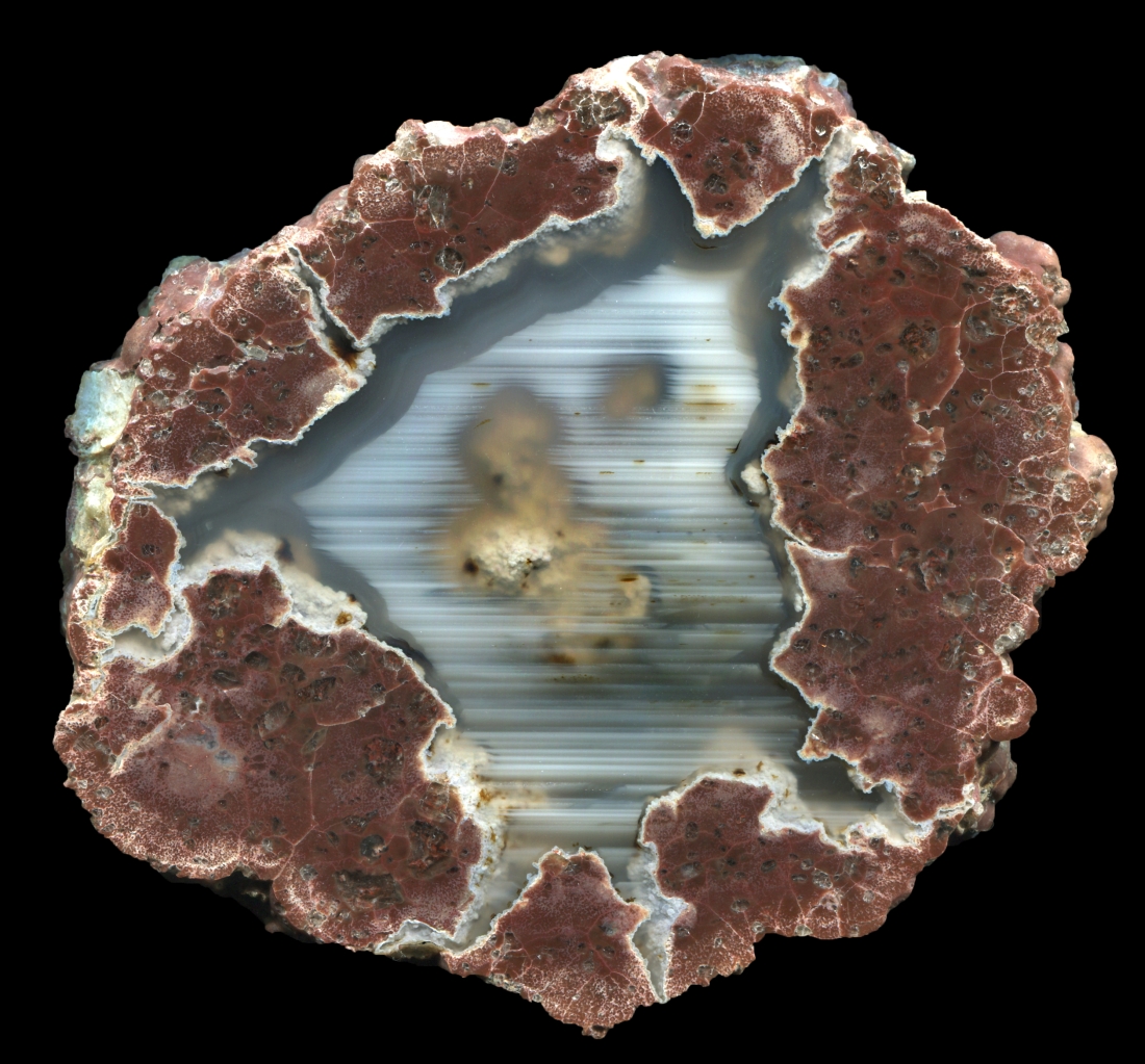 Succor Creek Thunderegg with Very Fine Leveling Lines
