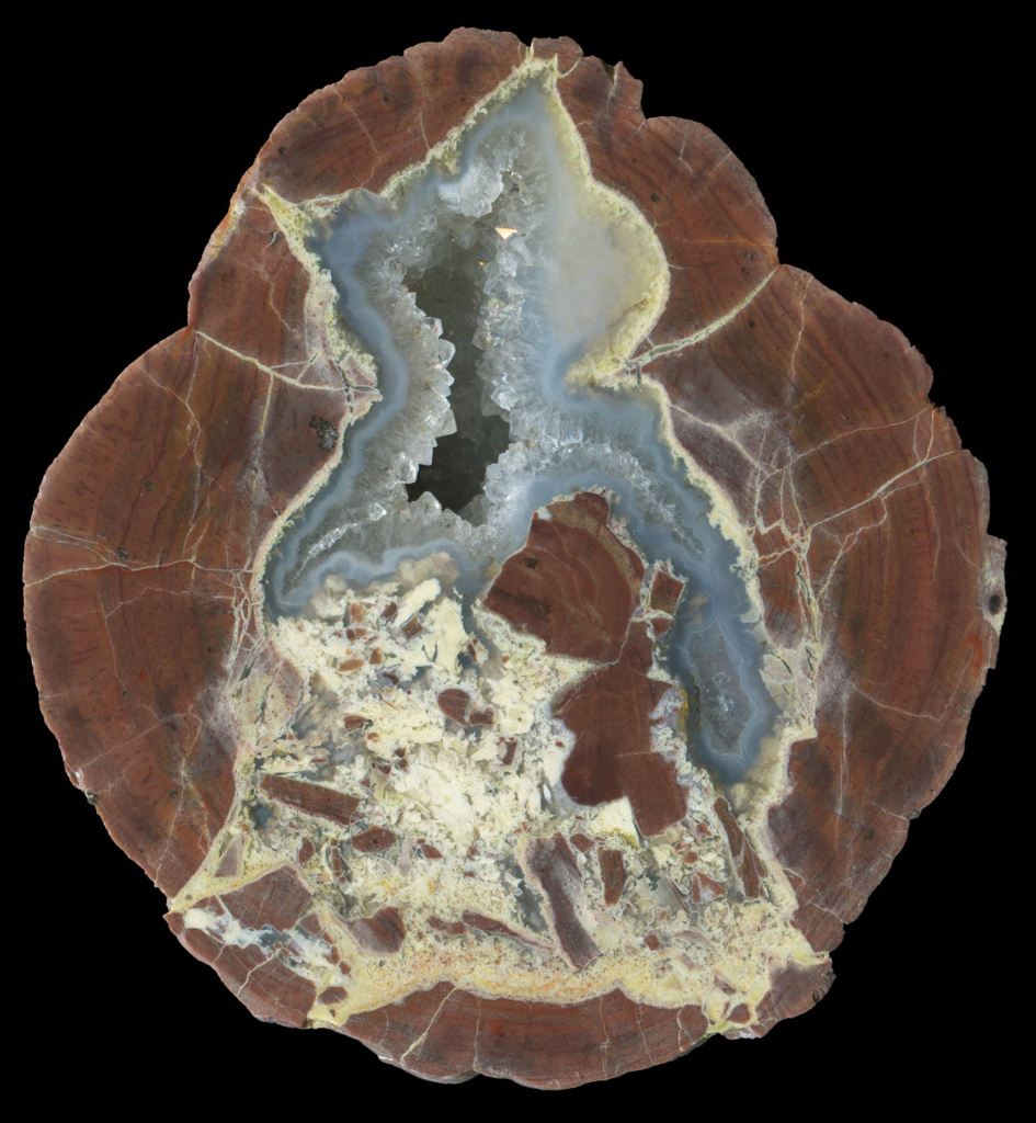 Devil's Gate Thunderegg with Mineralisation and Crystal