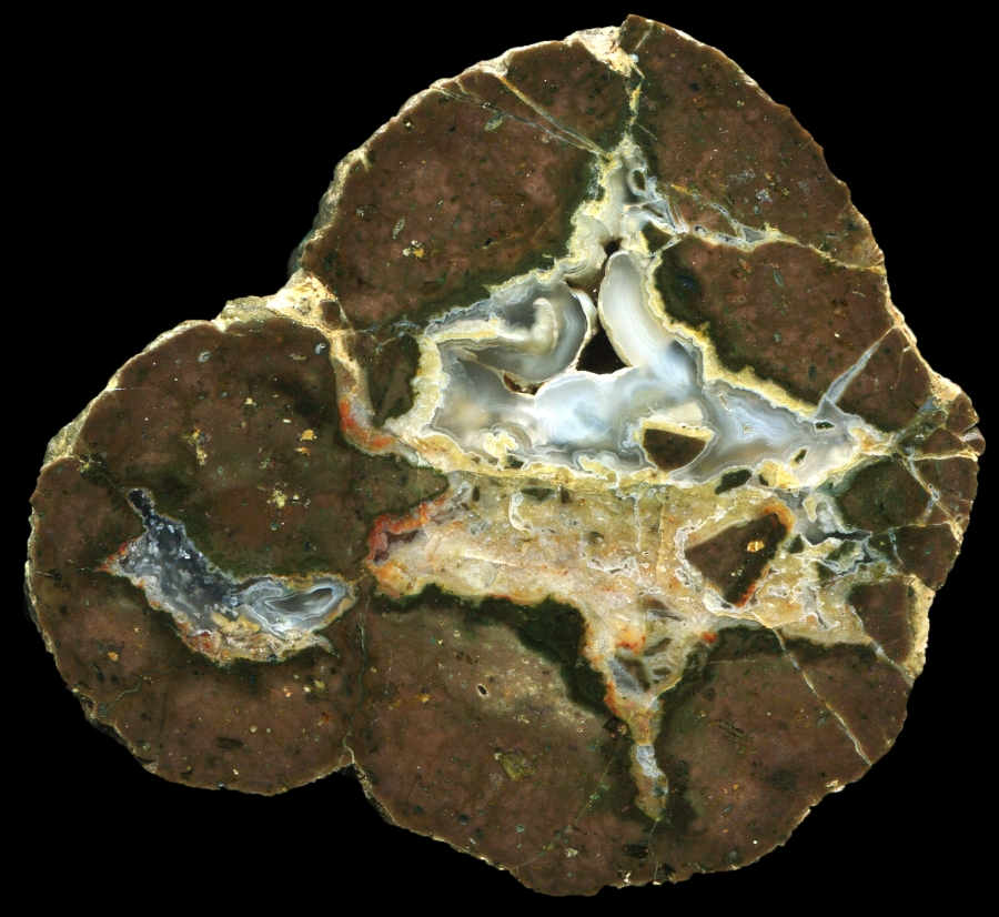Shearing Corral Creek Thunderegg with Mineralisation