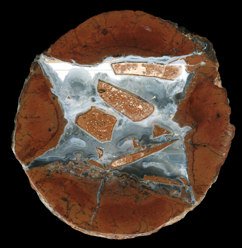 Baby Doe Thunderegg with Suspended Chunks