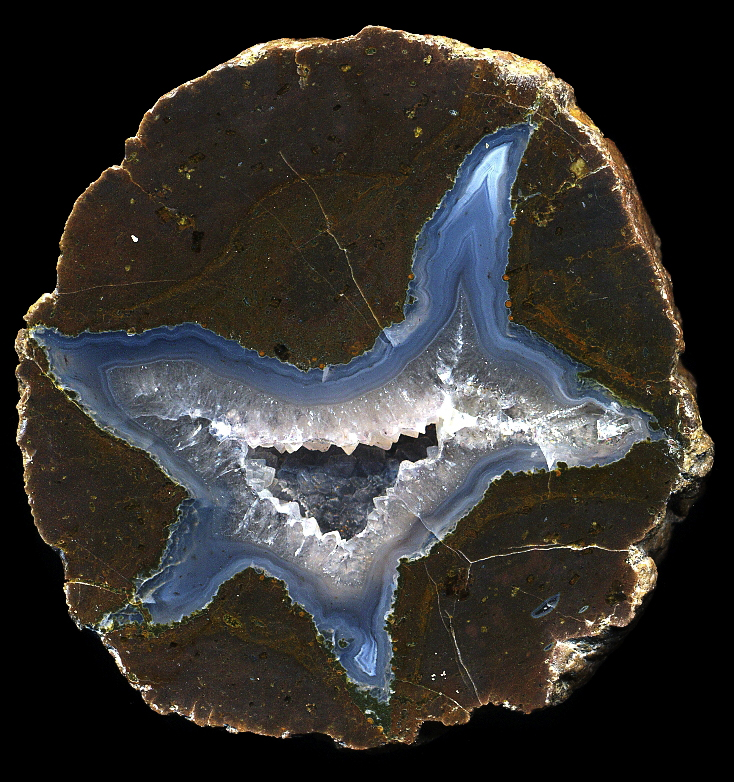 Blue Ridge Thunderegg Geode