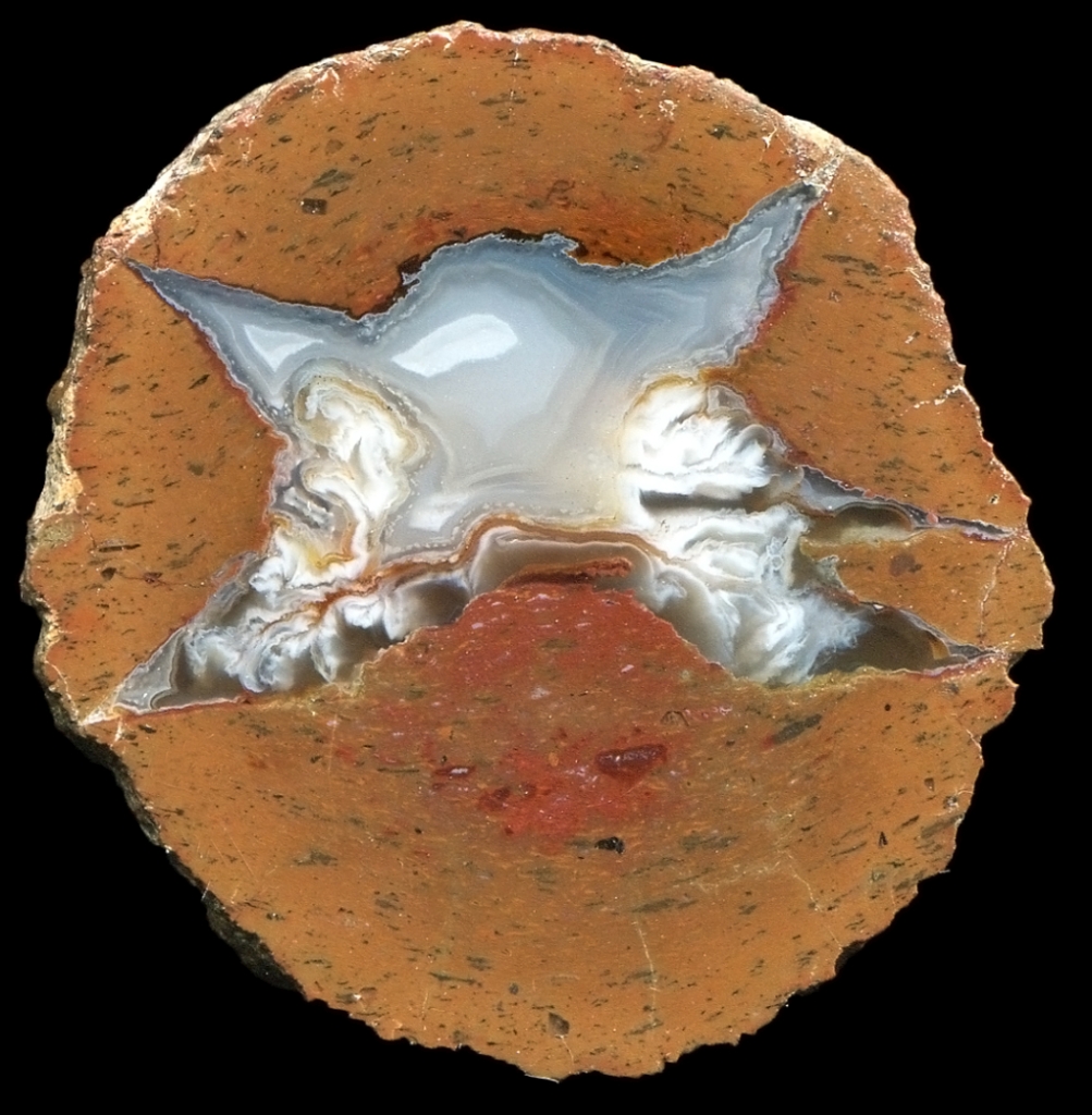 Boxcar #2 Thunderegg with Hydrothermal Agate