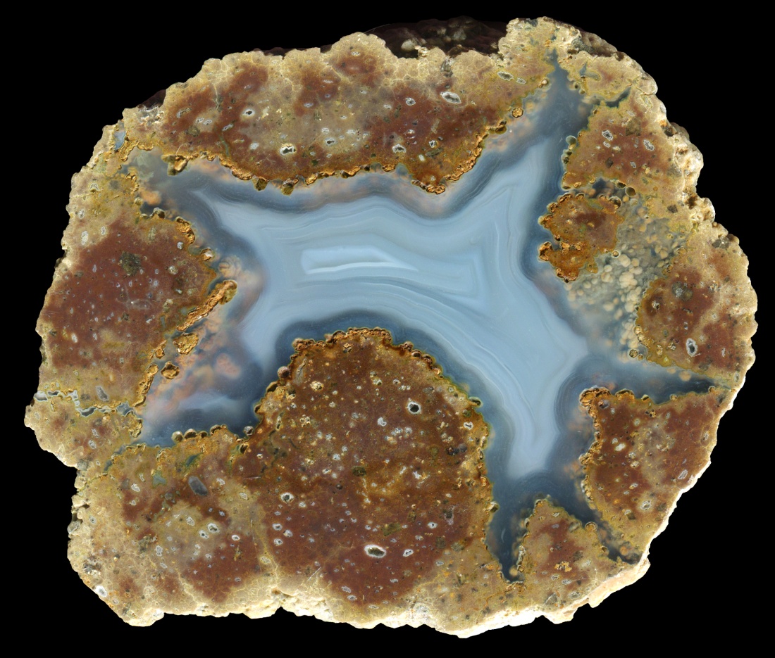 Quinn River Thunderegg with Gentle Agate Banding