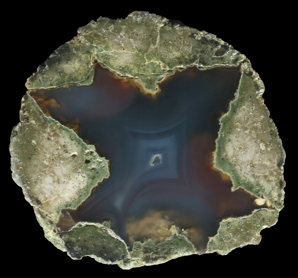 Valley View Thunderegg with Impressive Simple Agate